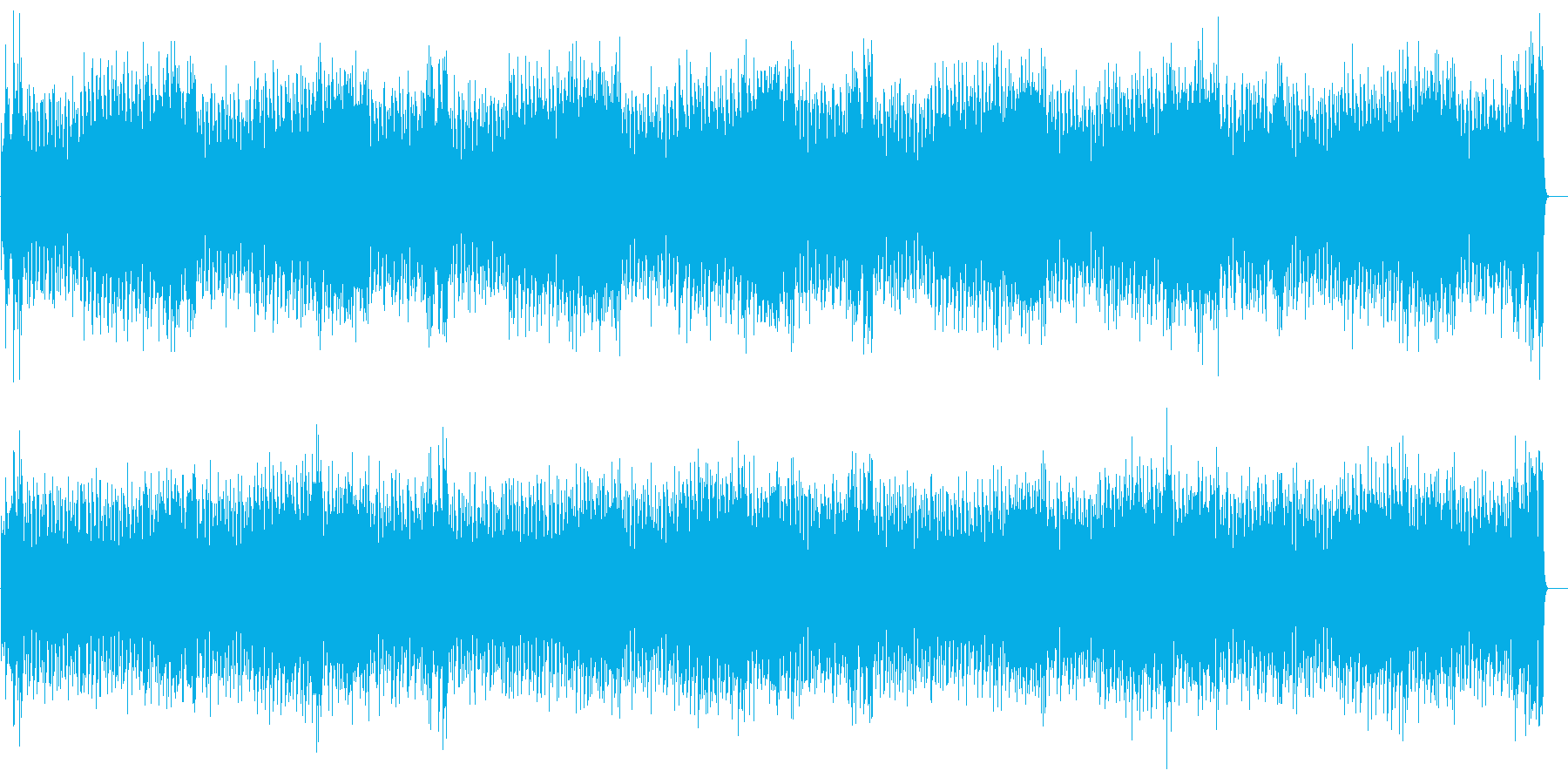 快適指数の高いポップ/フュージョンの再生済みの波形