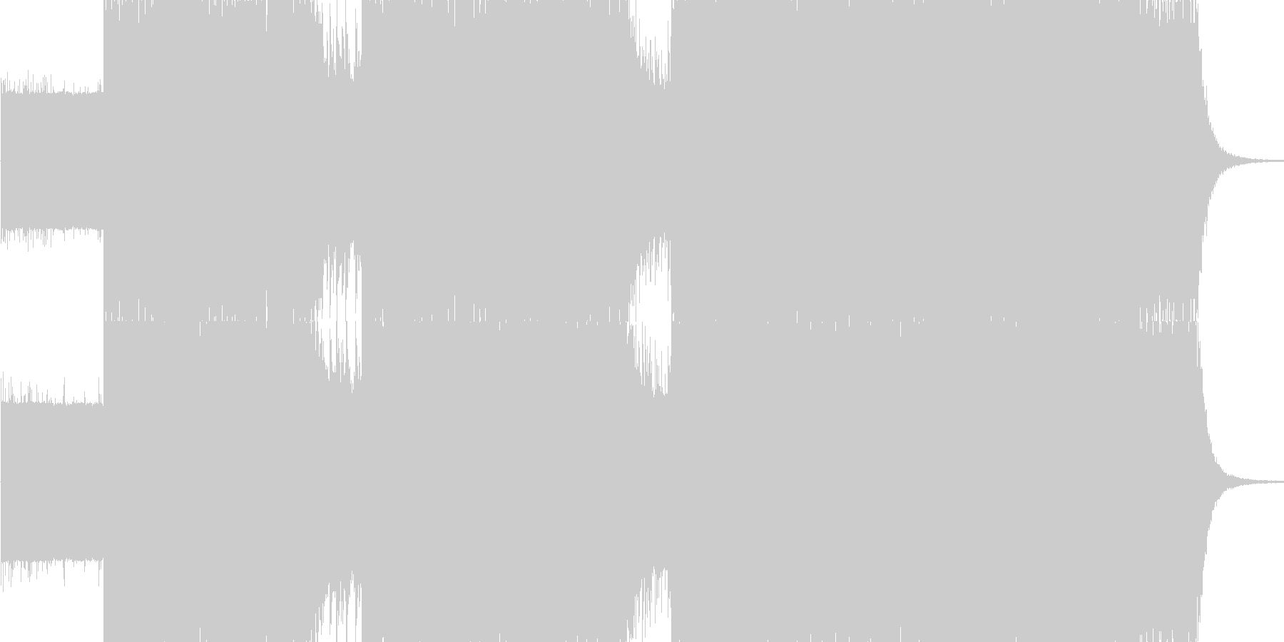 ハードロック調 怒涛 進撃の未再生の波形