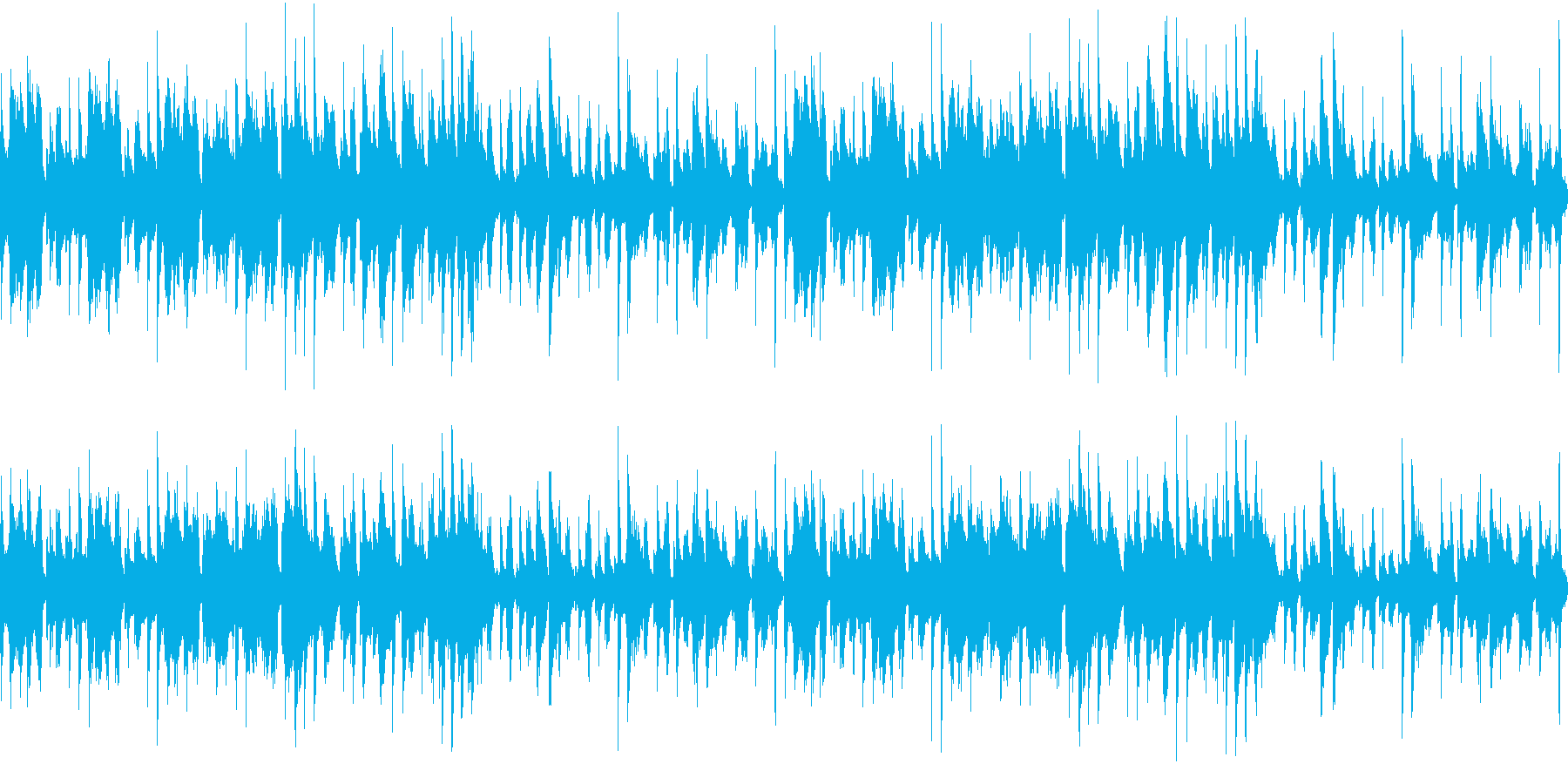 バカな殿様が町に繰り出してる時の曲の再生済みの波形
