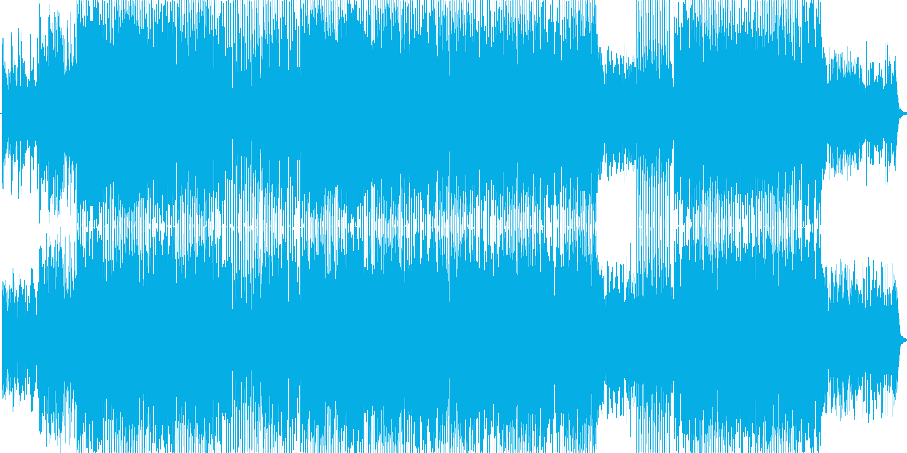 心くすぐるピュアなポップスの再生済みの波形