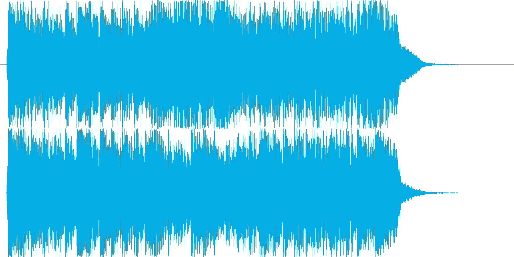 ハードロックなジングル。の再生済みの波形