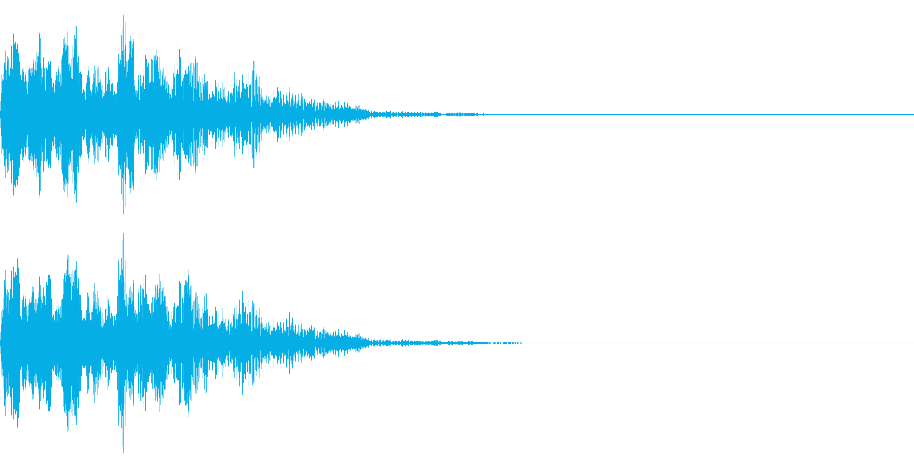 不思議な音(オールド)の再生済みの波形