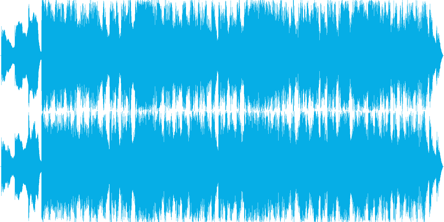 Pop band soundの再生済みの波形