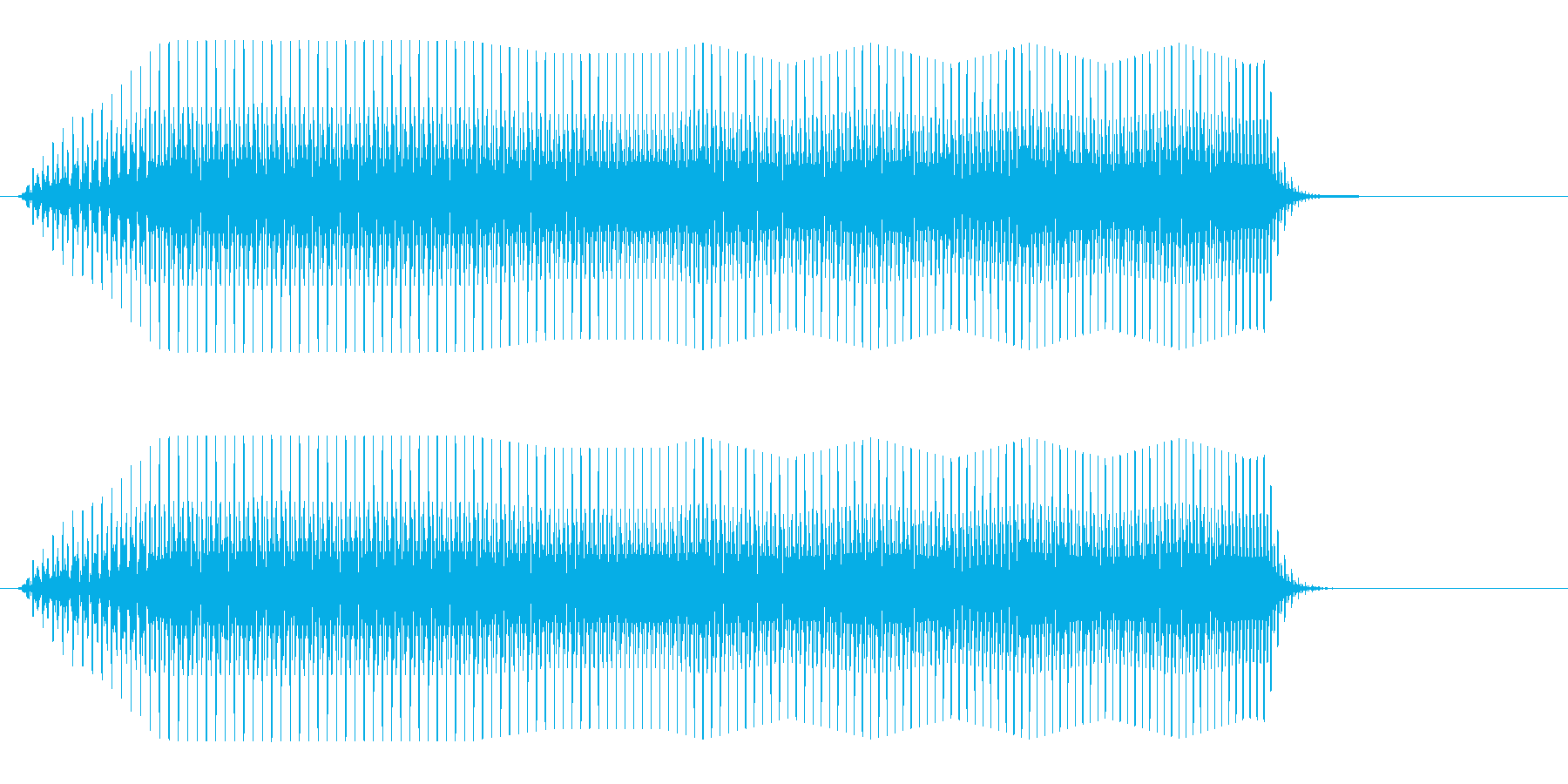 プワーッ(コミカル)の再生済みの波形
