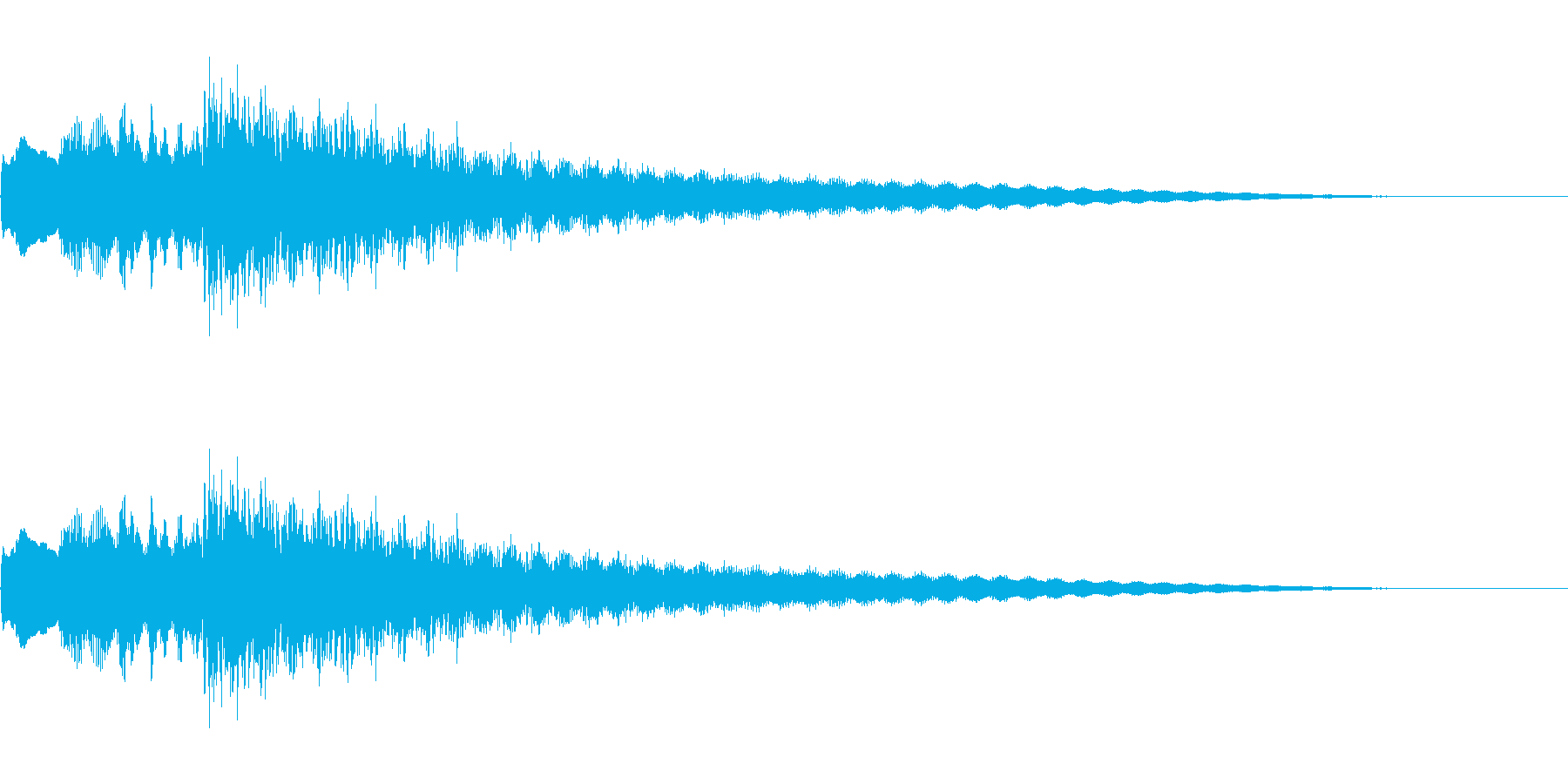 サスペンス風なギター音です。の再生済みの波形