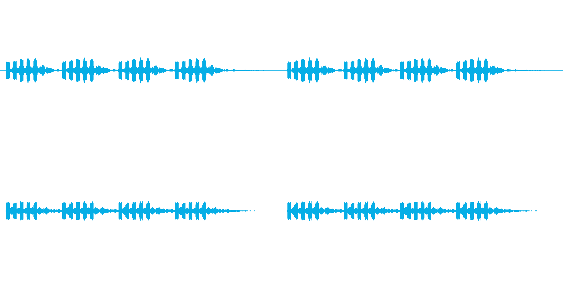 【携帯電話 着信音02-4L】の再生済みの波形