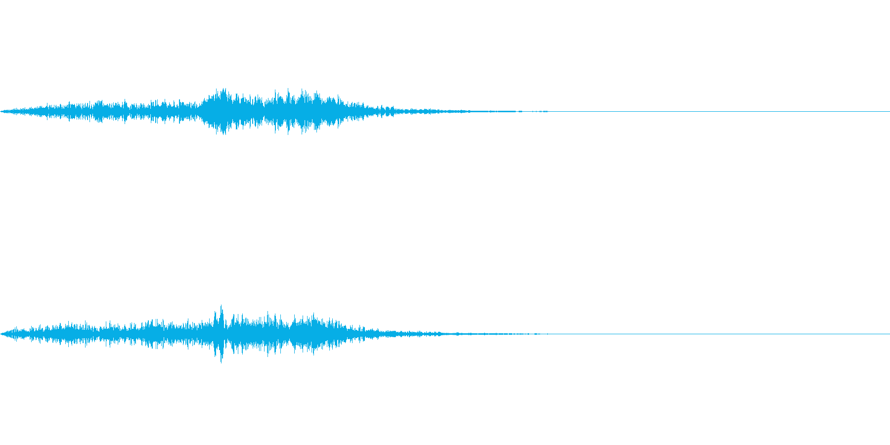 「象の鳴き声みたいなブラス音」の再生済みの波形