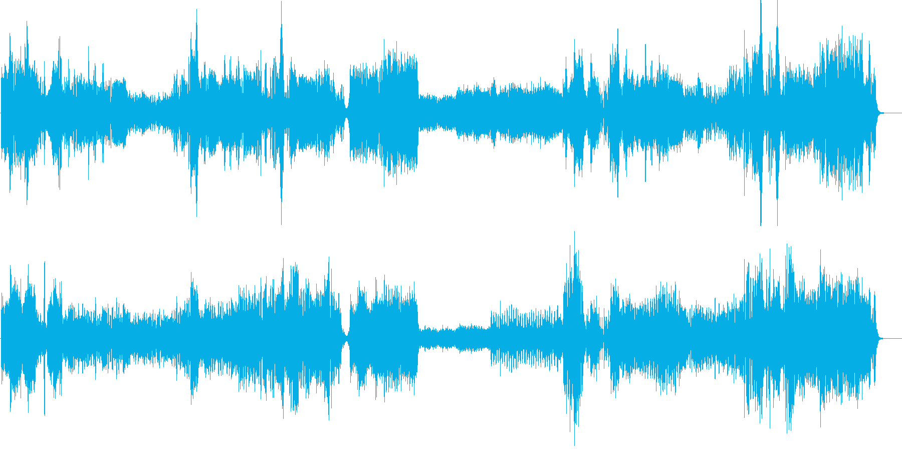 勇壮なブラスの響き。未知なる宇宙への「…の再生済みの波形