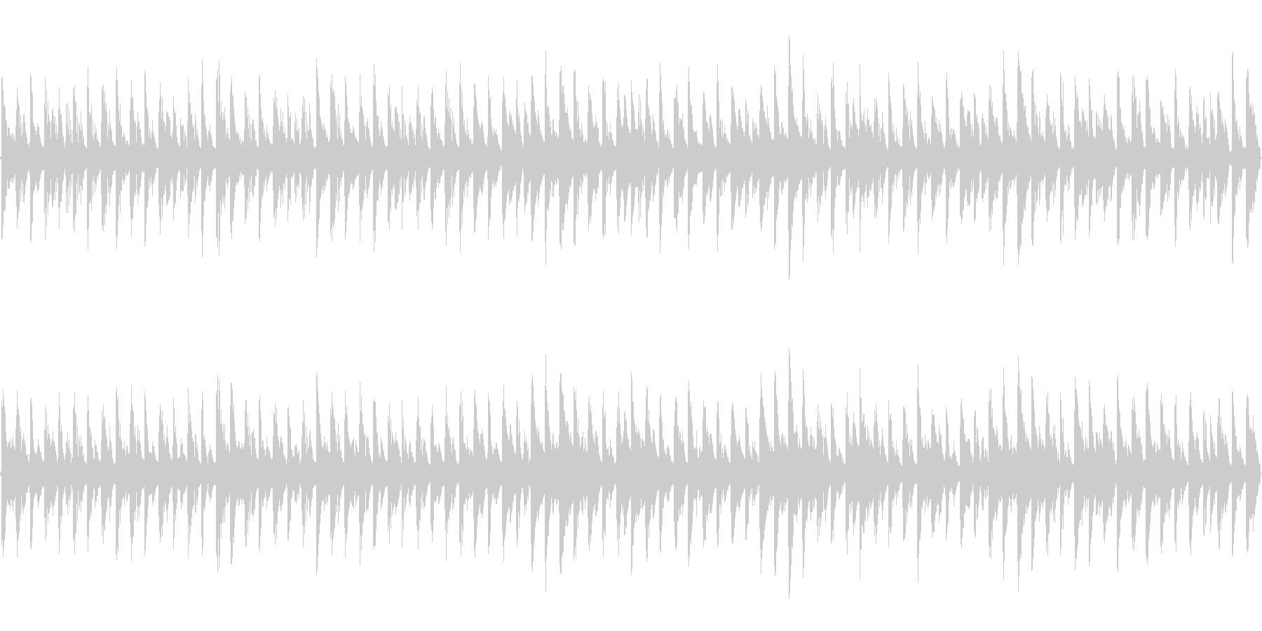 8bit Ave Maria(ループ)の未再生の波形