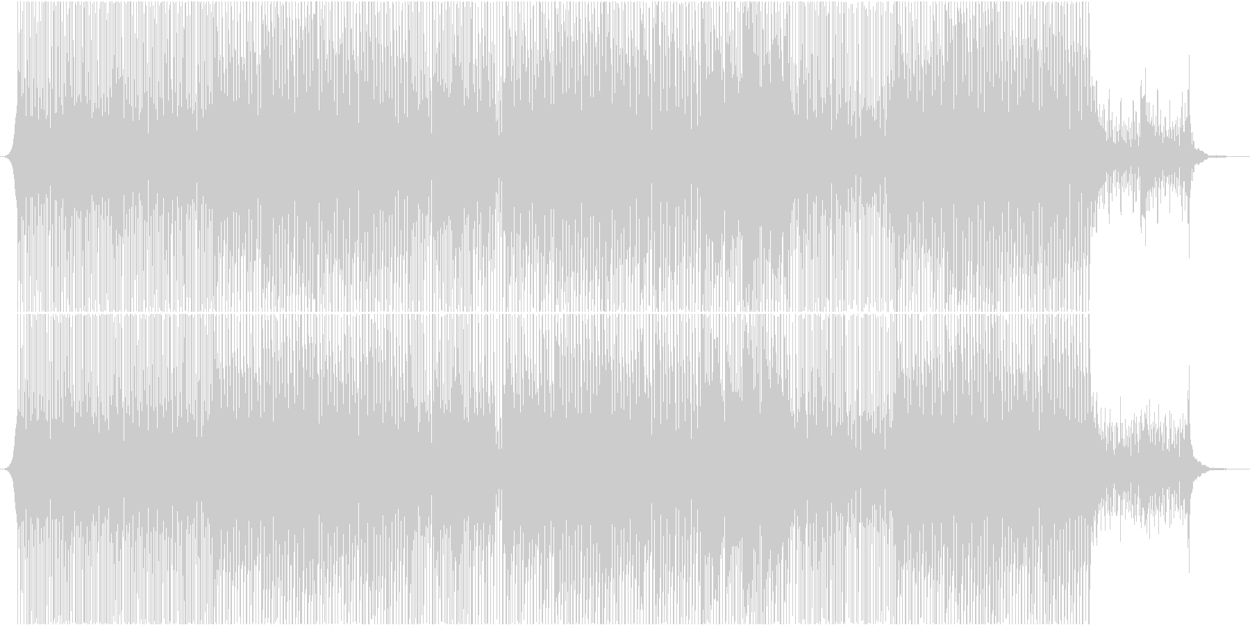 企業VPや映像に バンド風の爽やか系の未再生の波形