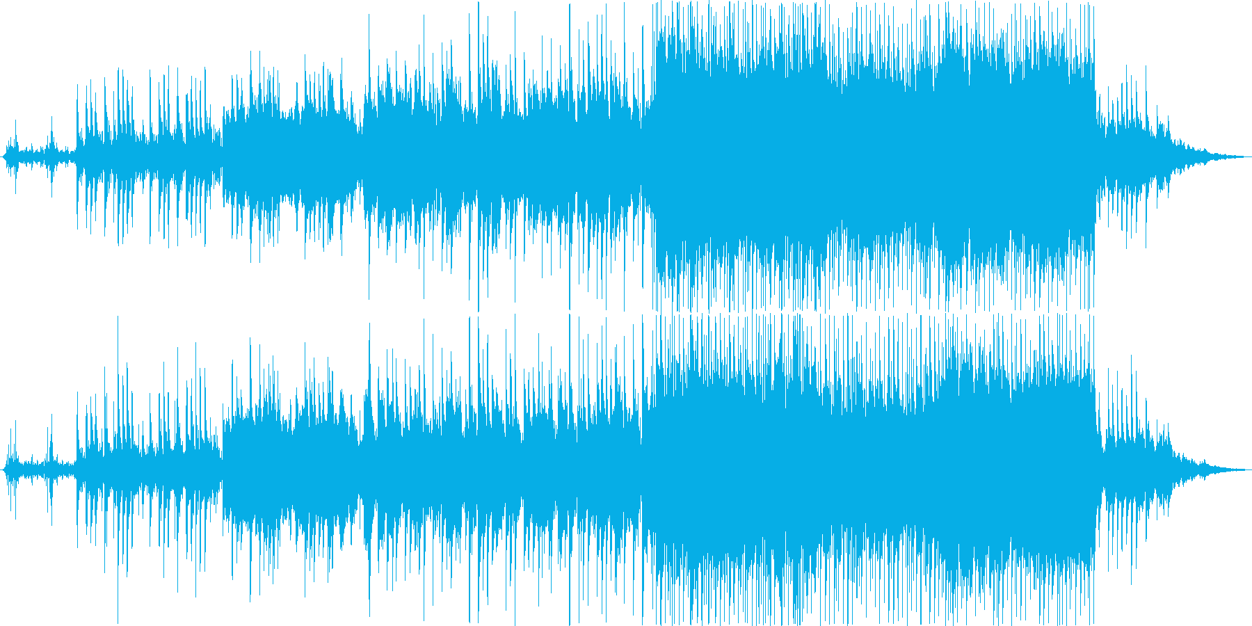 Abide with Meギターアレンジの再生済みの波形