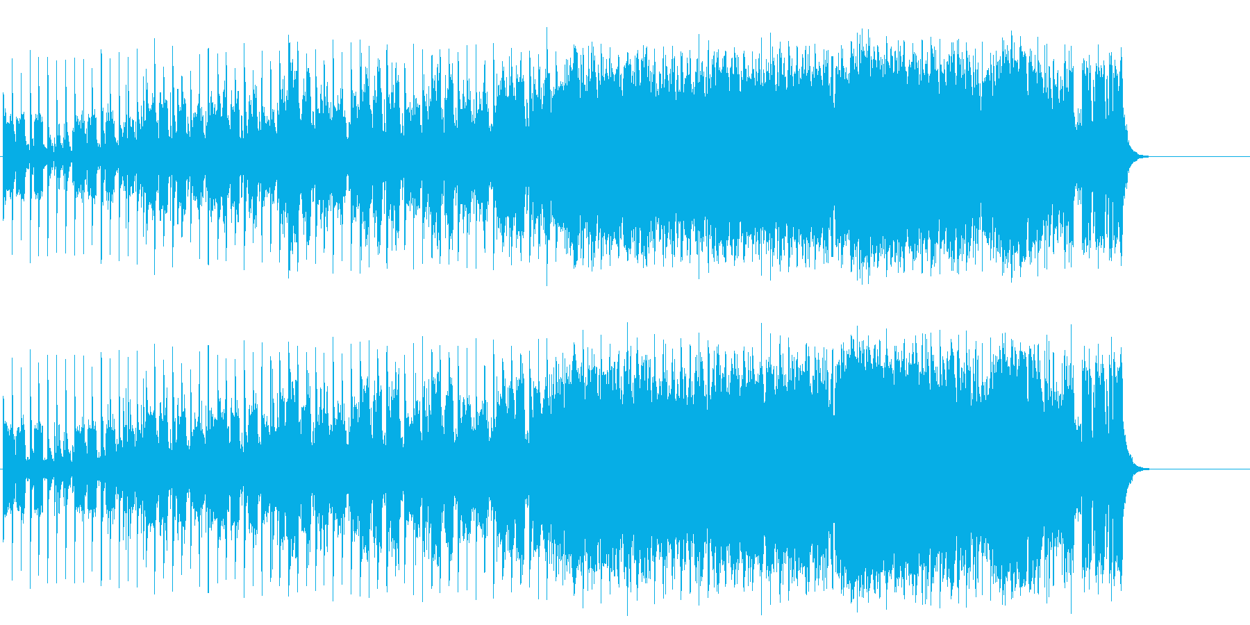 ダンサブルなポップ(イントロ~A~サ…)の再生済みの波形