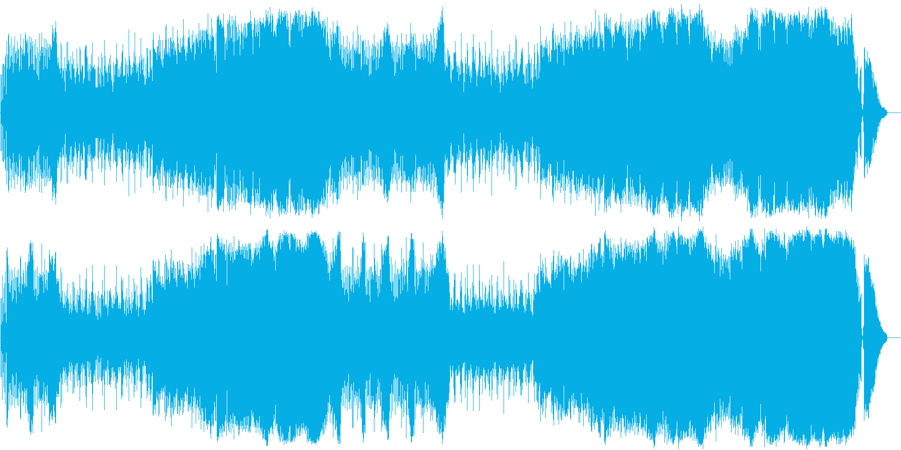情熱的でアップテンポなインスト曲です。の再生済みの波形