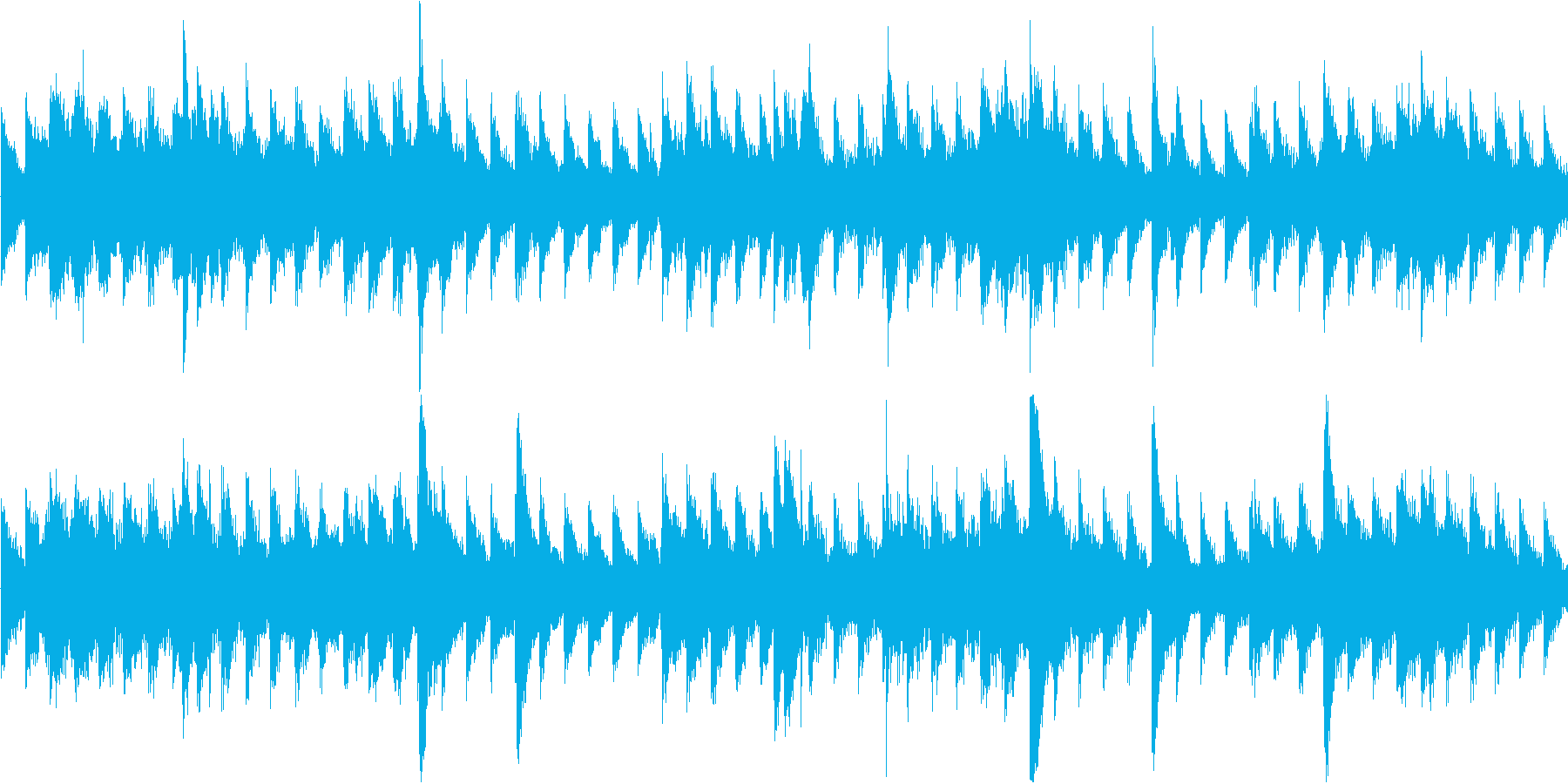 ふわふわとした空気感を味わえる楽曲です。の再生済みの波形