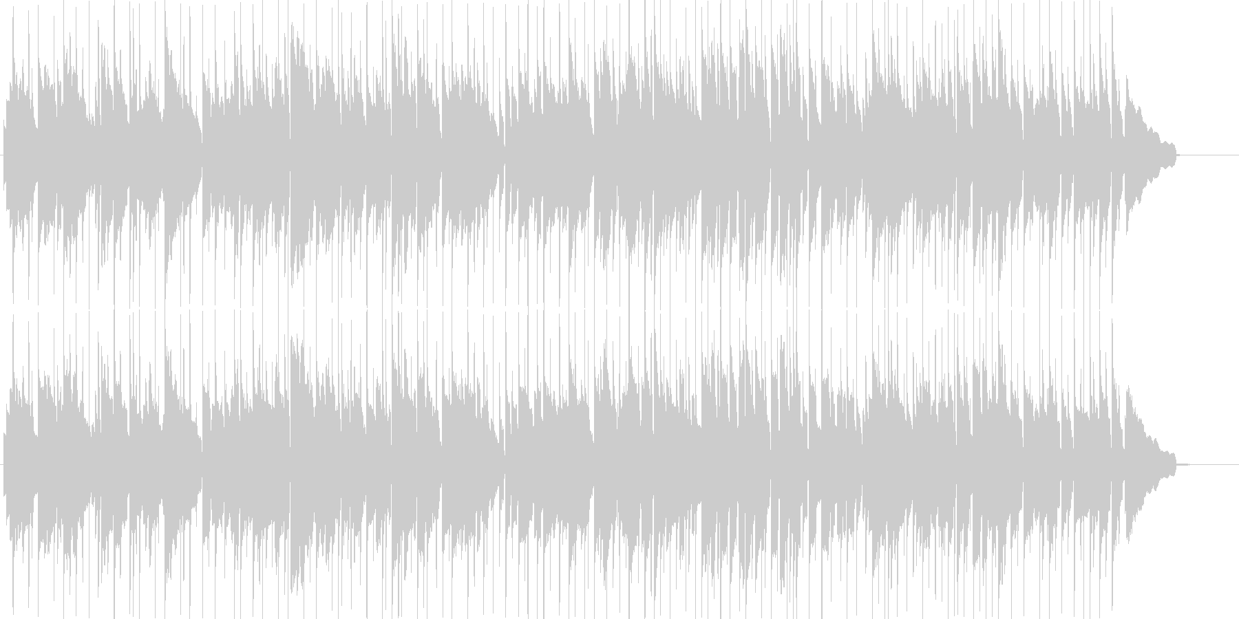 ほのぼのしたエレピの曲。雰囲気を出す用途の未再生の波形