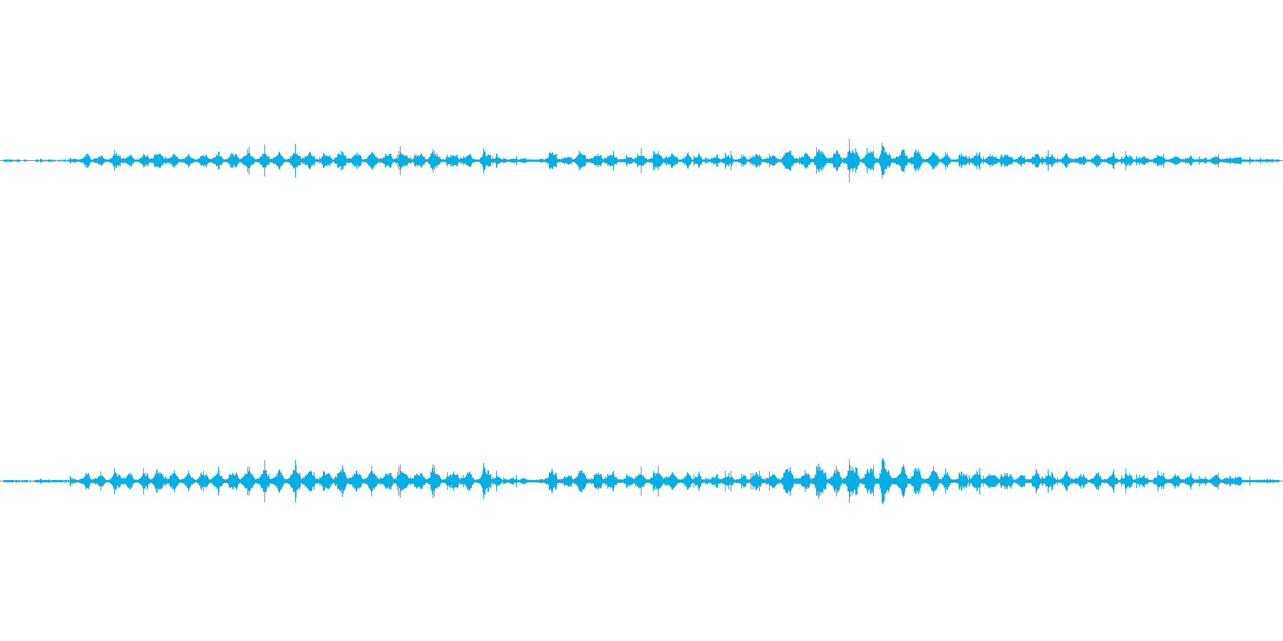 しゃかしゃか。歯磨き、歯を磨く音ですの再生済みの波形