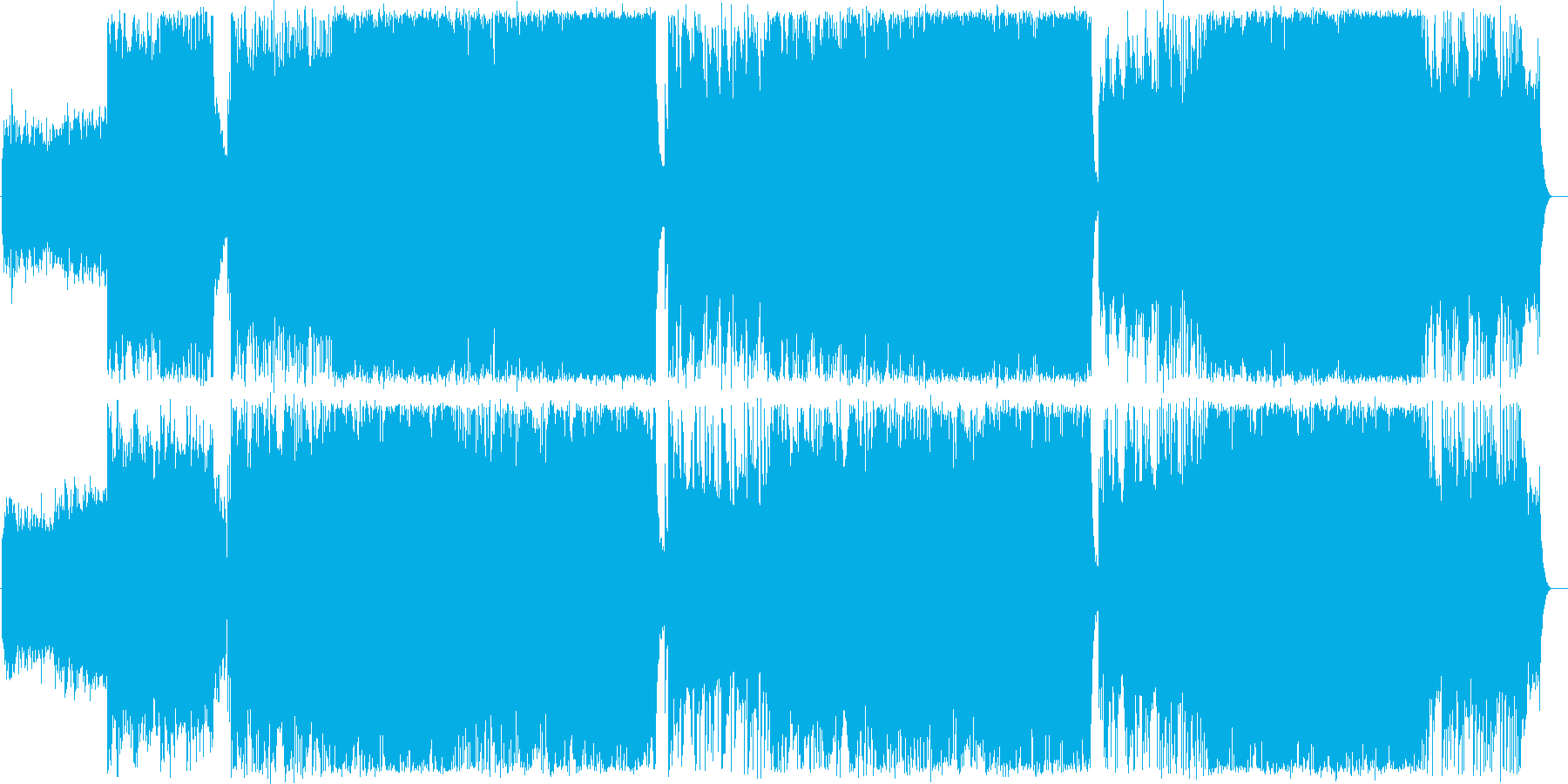 mysterious smileの再生済みの波形