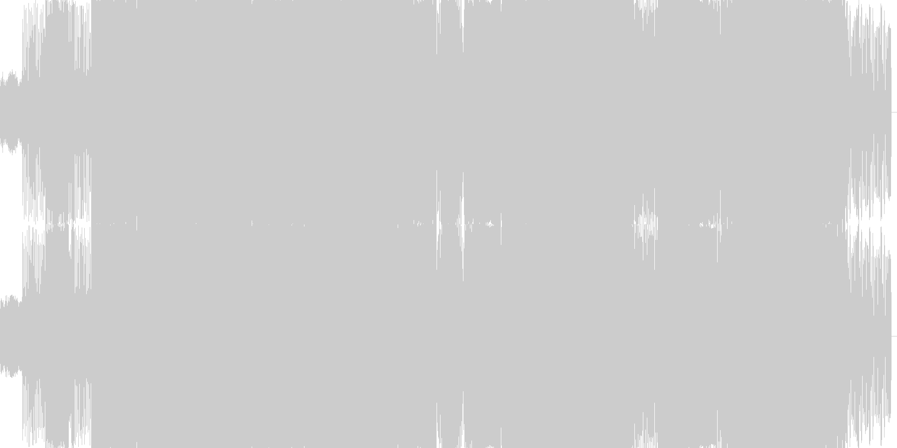 おしゃれでサイバーなドラムンベース。の未再生の波形