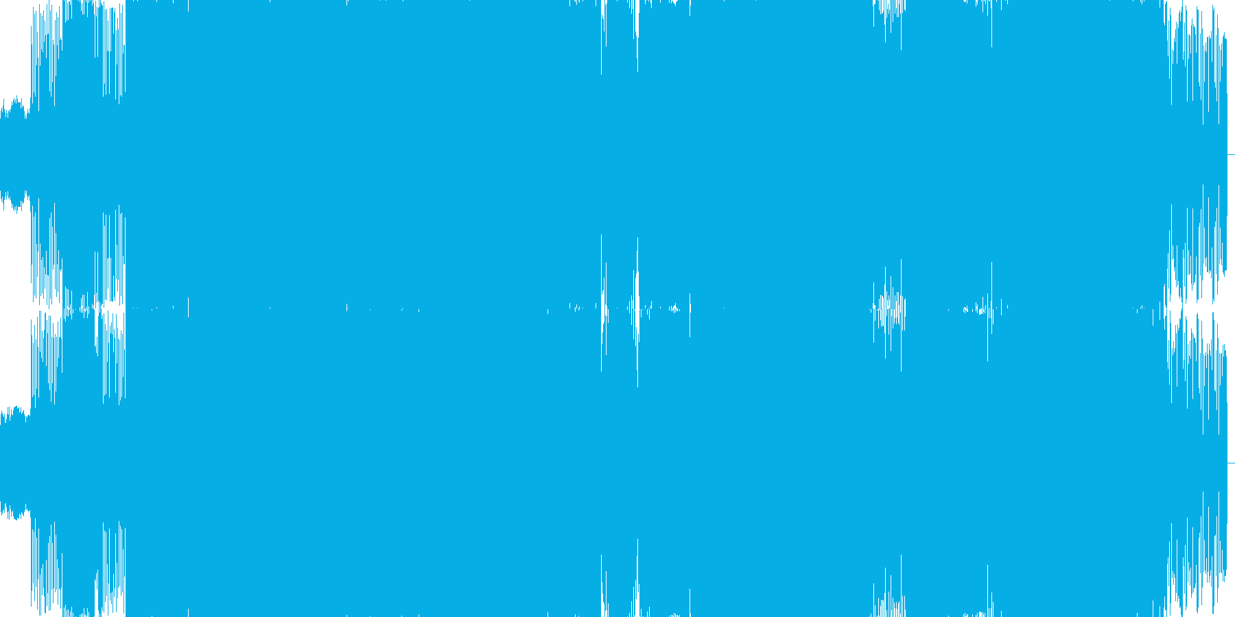 おしゃれでサイバーなドラムンベース。の再生済みの波形