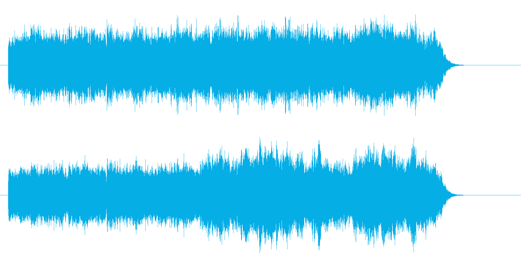生命観のあるサイエンス調環境音楽の再生済みの波形