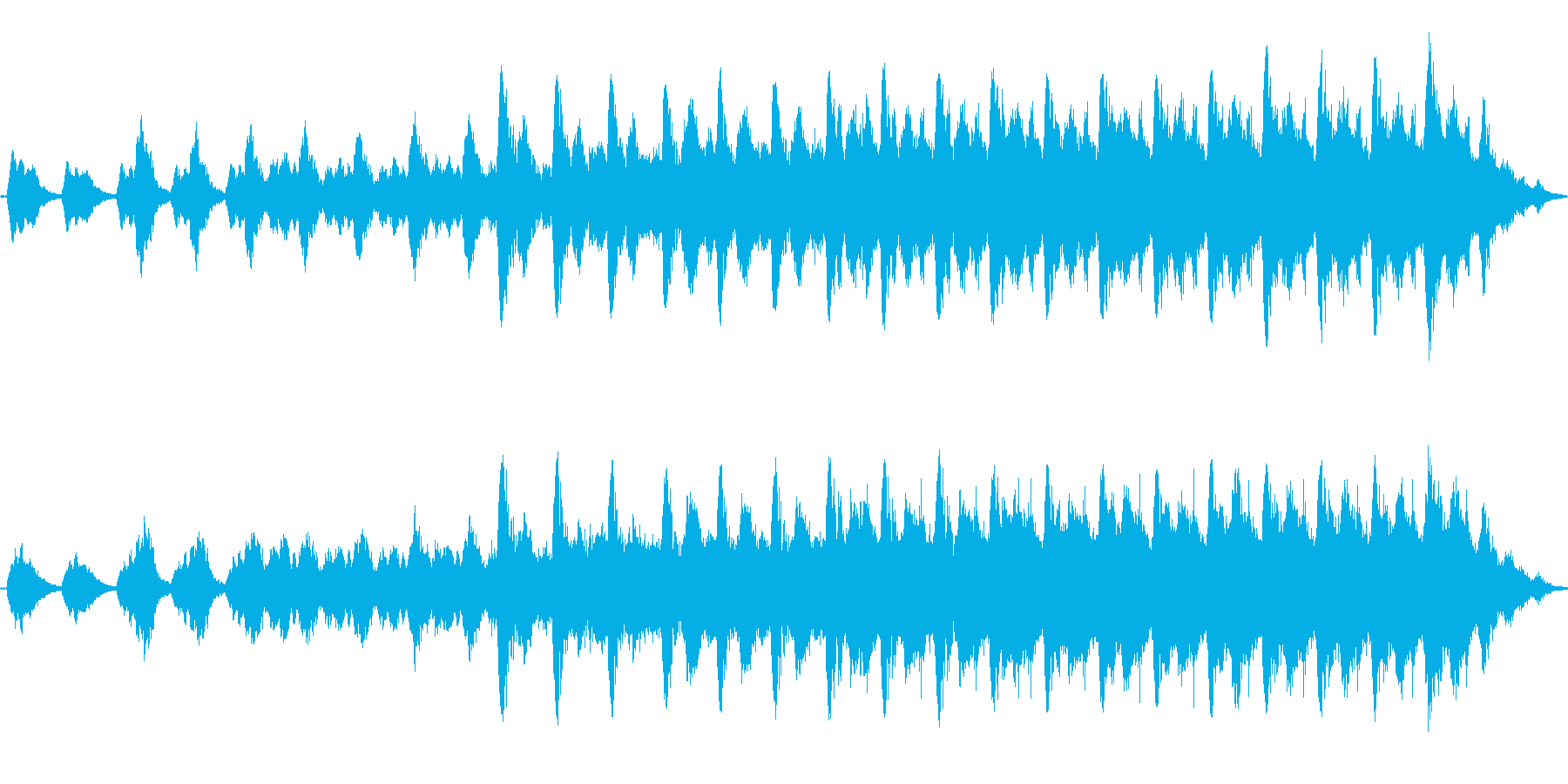 機械音 不気味な音 終末を感じさせる音の再生済みの波形