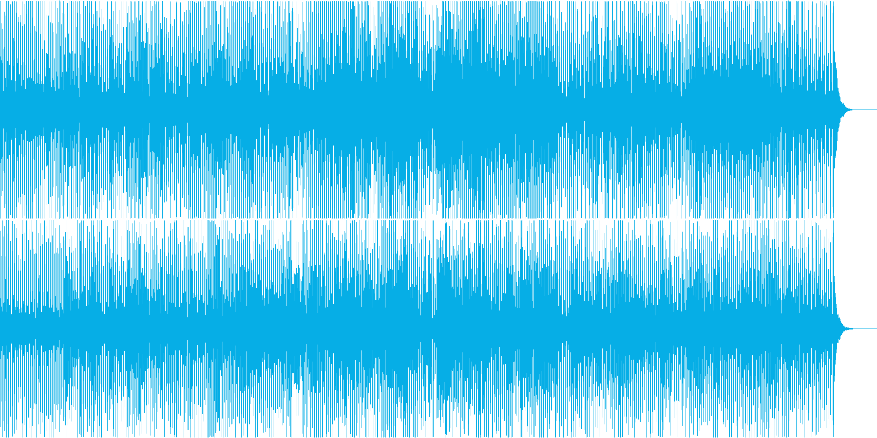 ほのぼのとしたジプシージャズの再生済みの波形