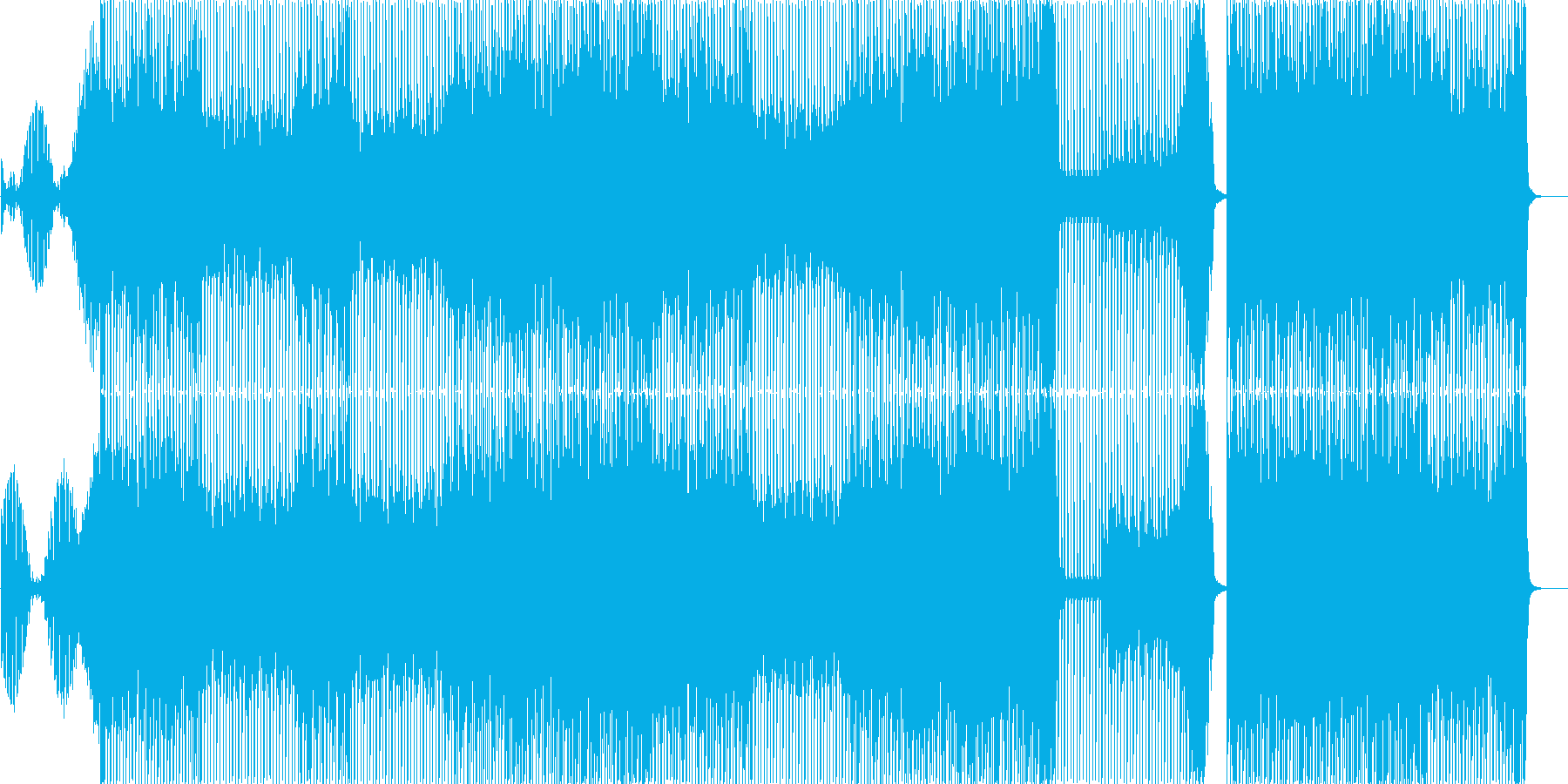 ダンス/懐かしさ/オケヒット/ディスコの再生済みの波形