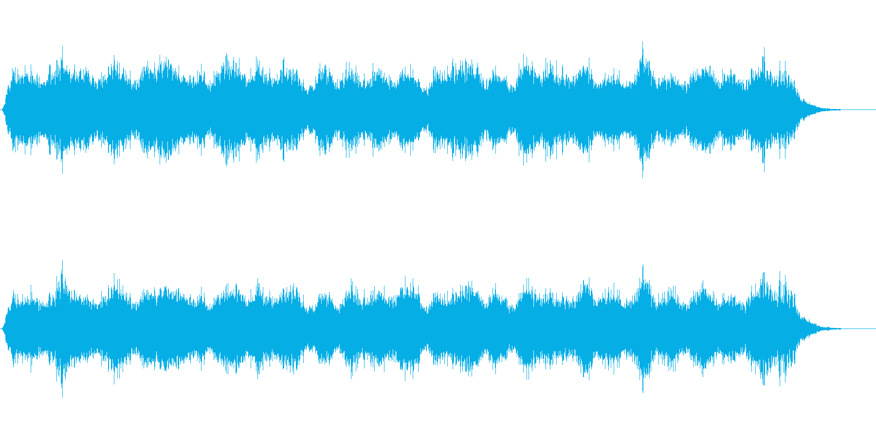 癒しの曲です。の再生済みの波形