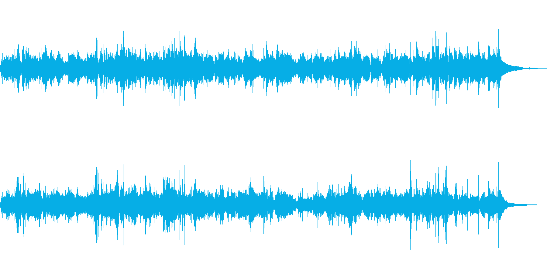 明るく爽やかなピアノインストオリジナル曲の再生済みの波形