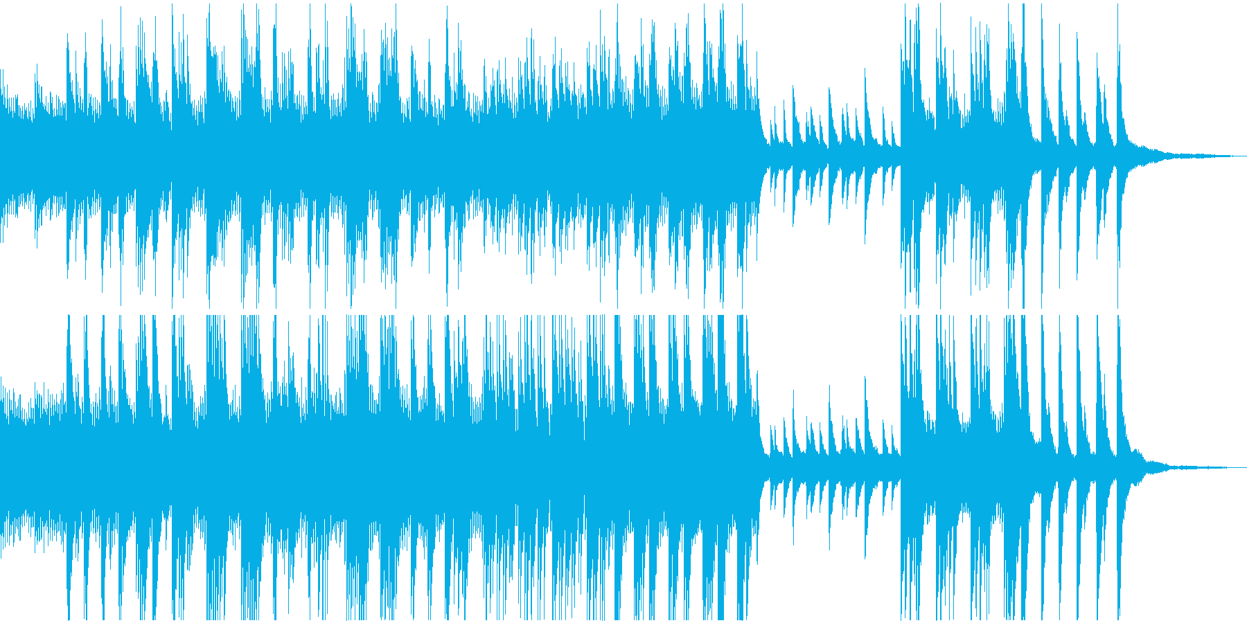 ピアノソロの穏やかな曲です_01の再生済みの波形
