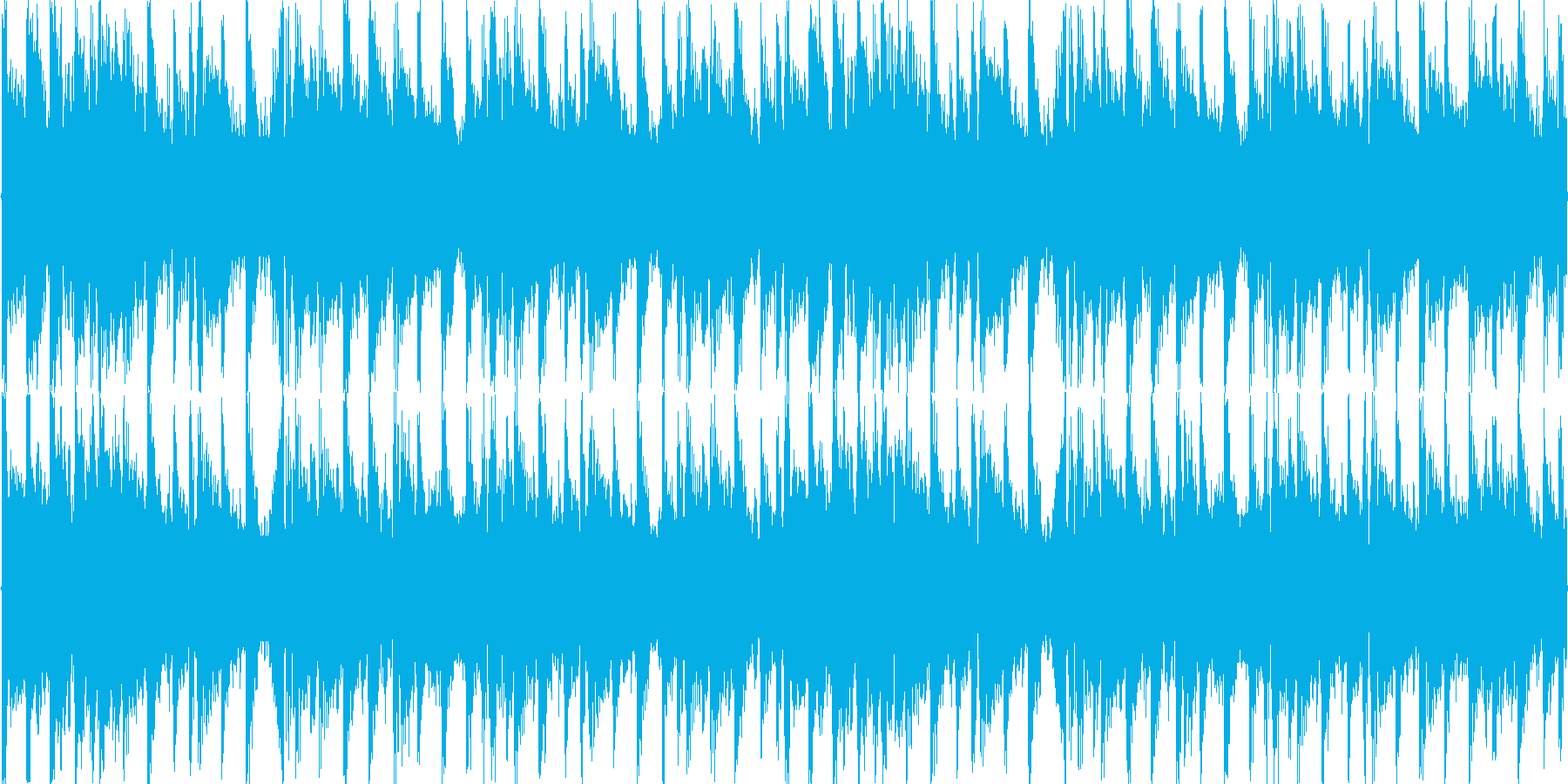 ヒーリングHIPHOPの再生済みの波形