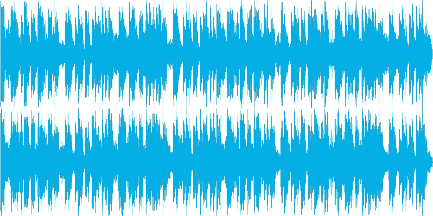 明るめで少し大人っぽい雰囲気の楽曲です。の再生済みの波形