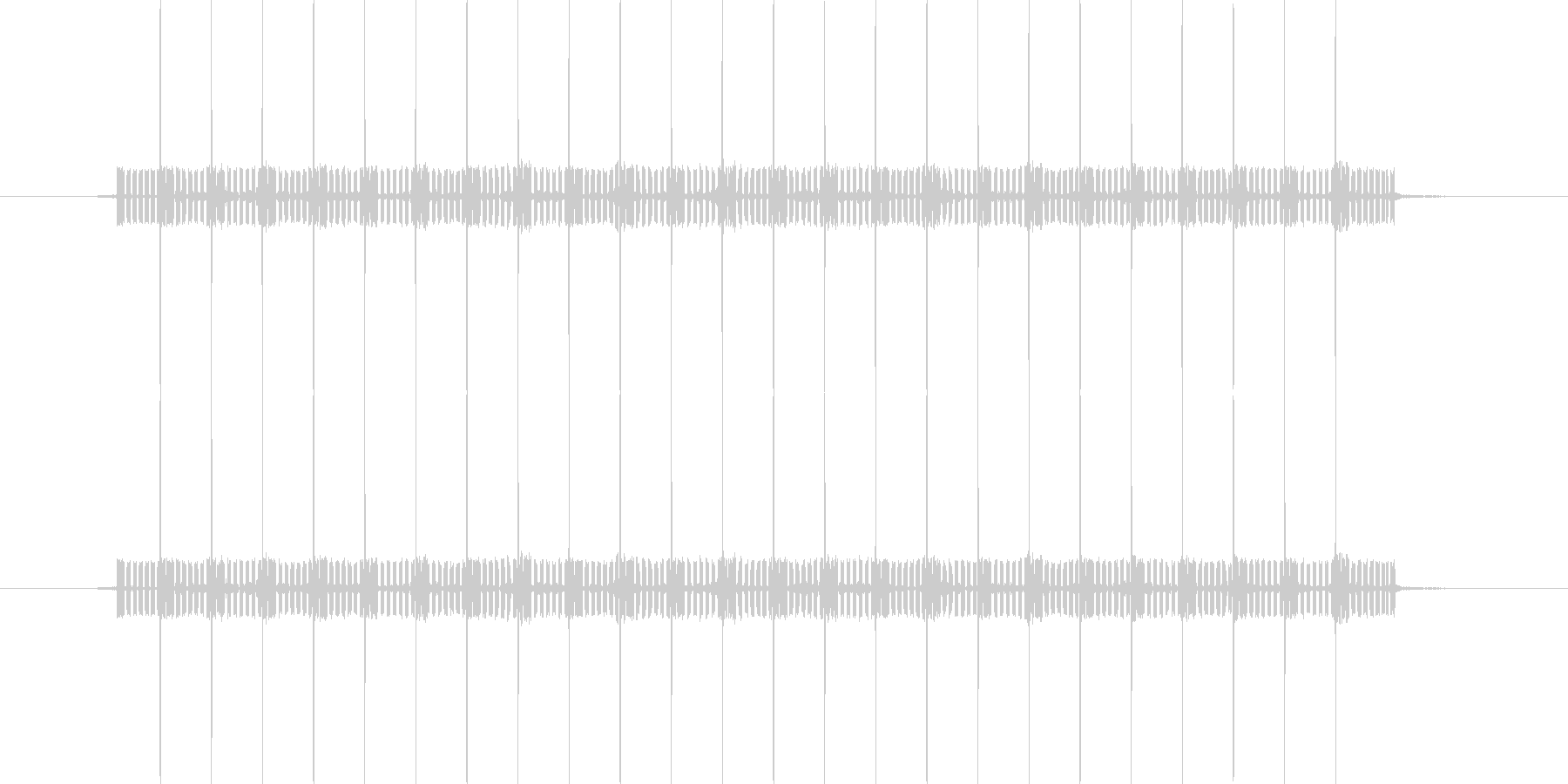 間違い時の電子音/長めの未再生の波形
