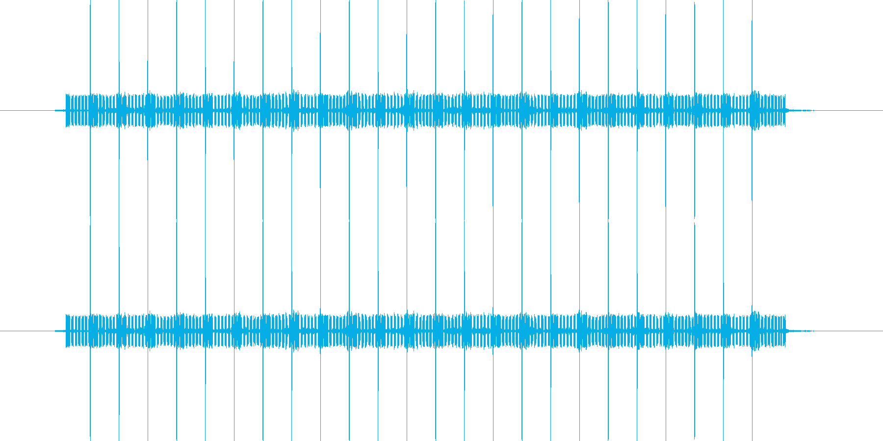 間違い時の電子音/長めの再生済みの波形
