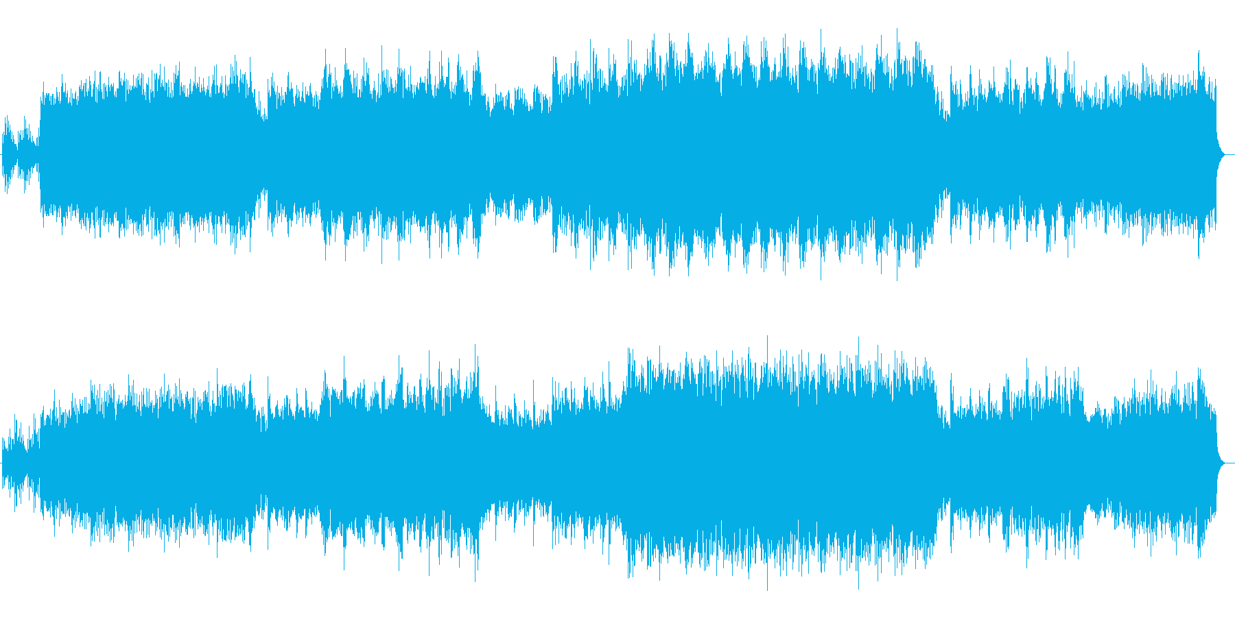 オルゴールのような音色が神秘的なサウンドの再生済みの波形