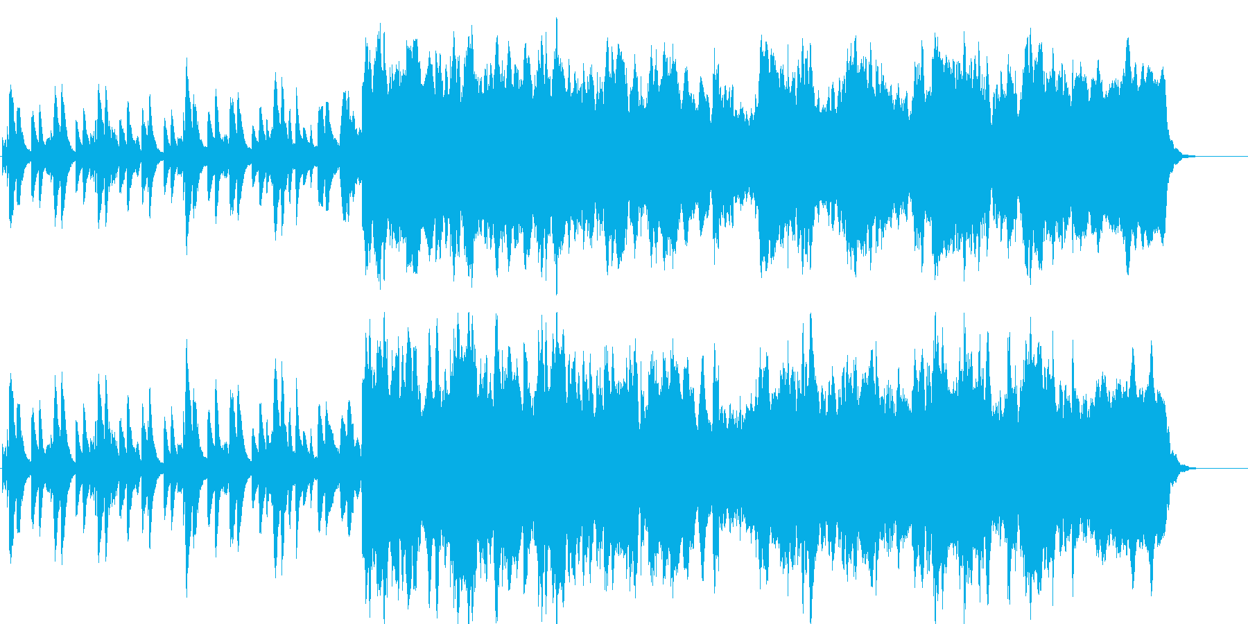 さびしい 切ない ゆったり しっとりの再生済みの波形