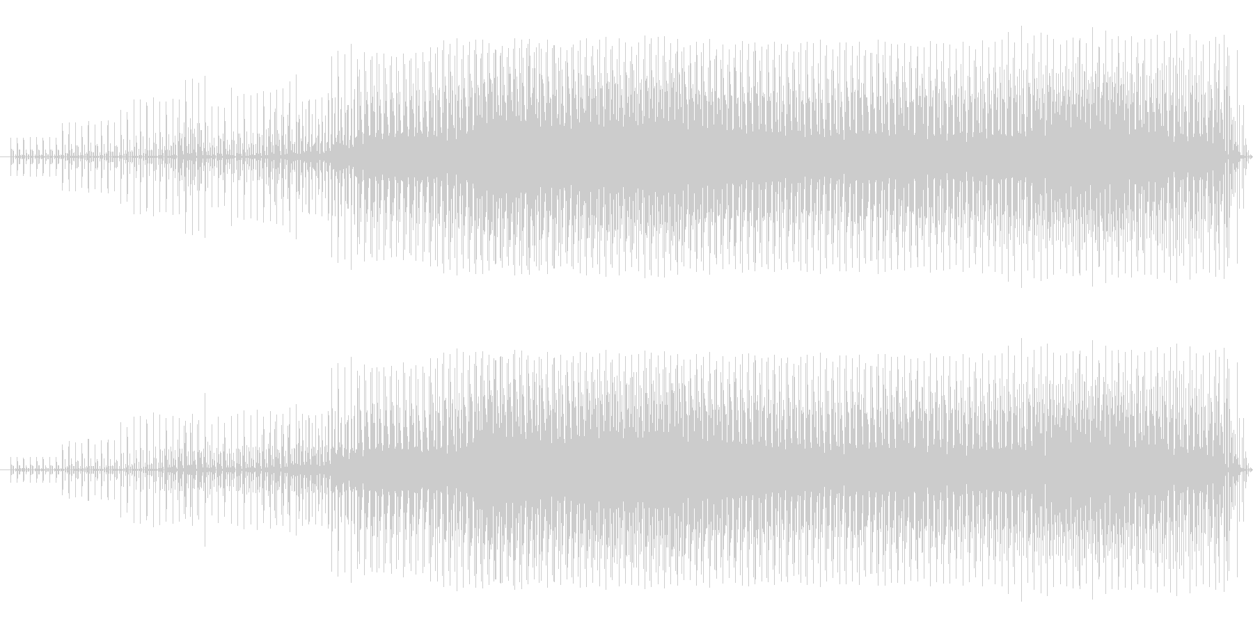 パズルゲーム向きな音楽の未再生の波形