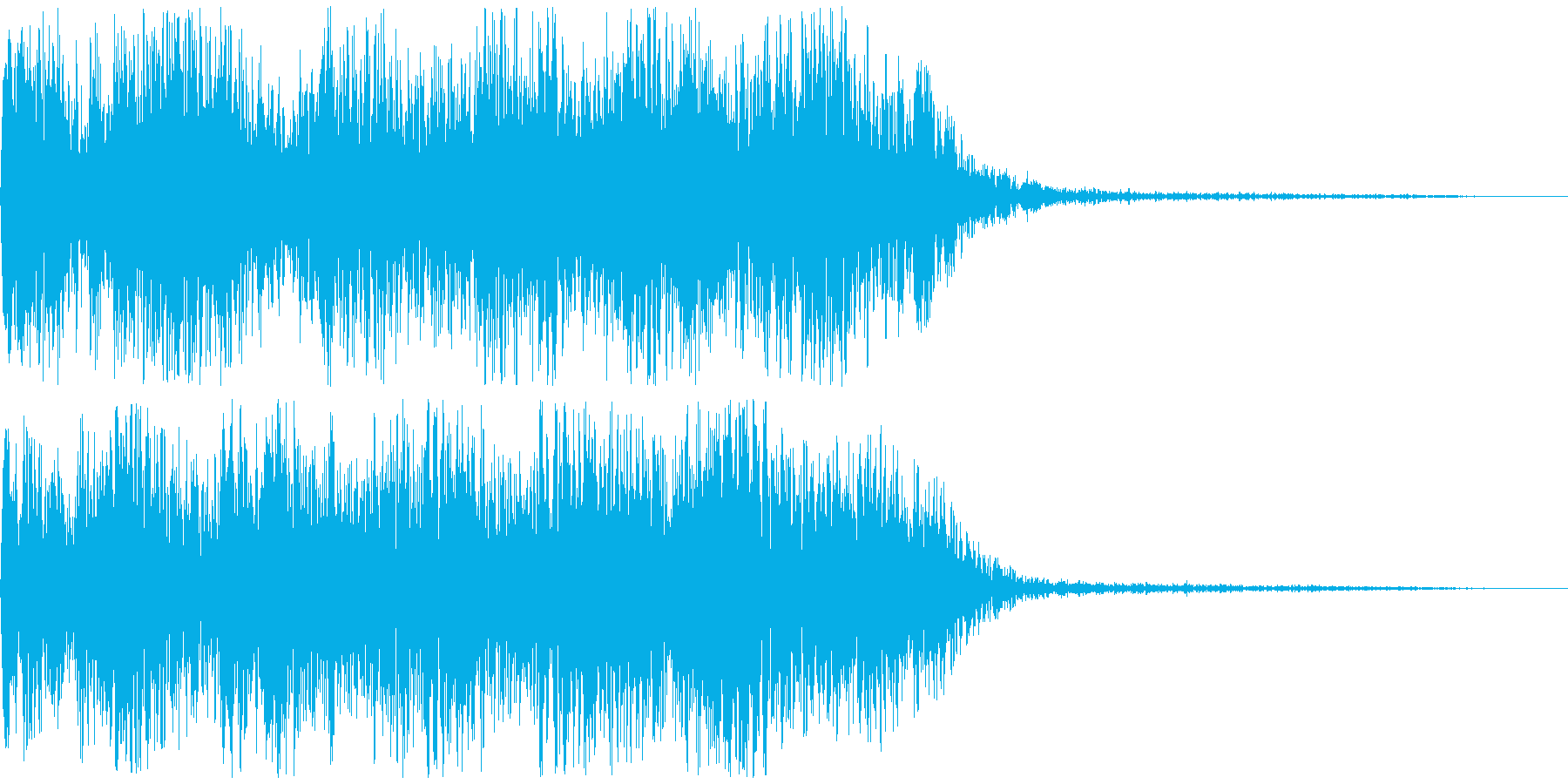 パワーアップ、チャージ溜音 ピロロロロ⤴の再生済みの波形