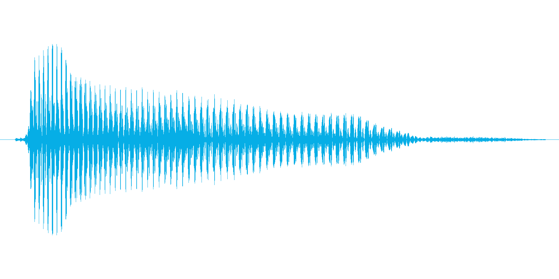 5 (five, 英語、米国女性声優…の再生済みの波形