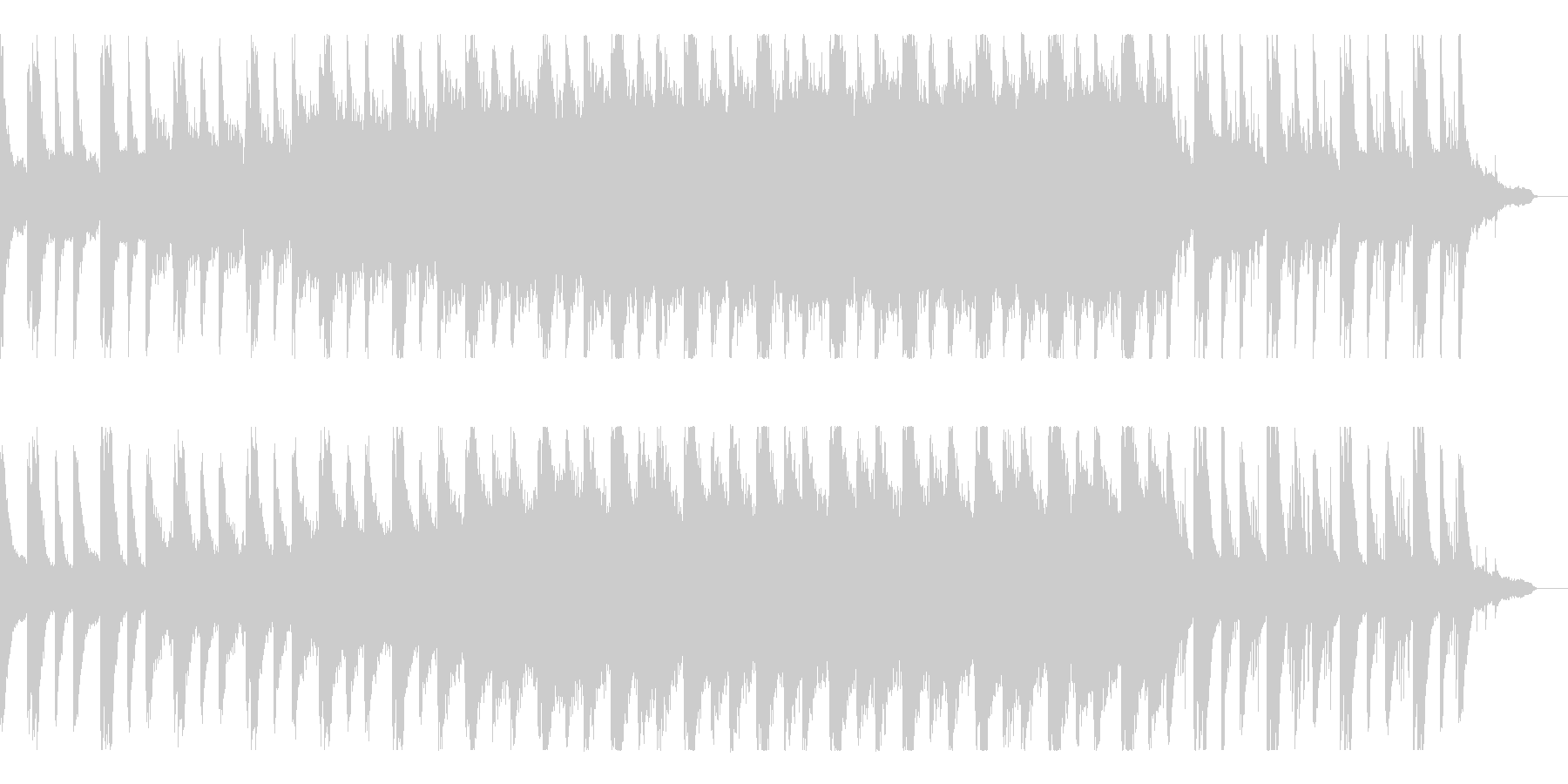 爽やかな朝の目覚めのシーンに最適な1曲の未再生の波形