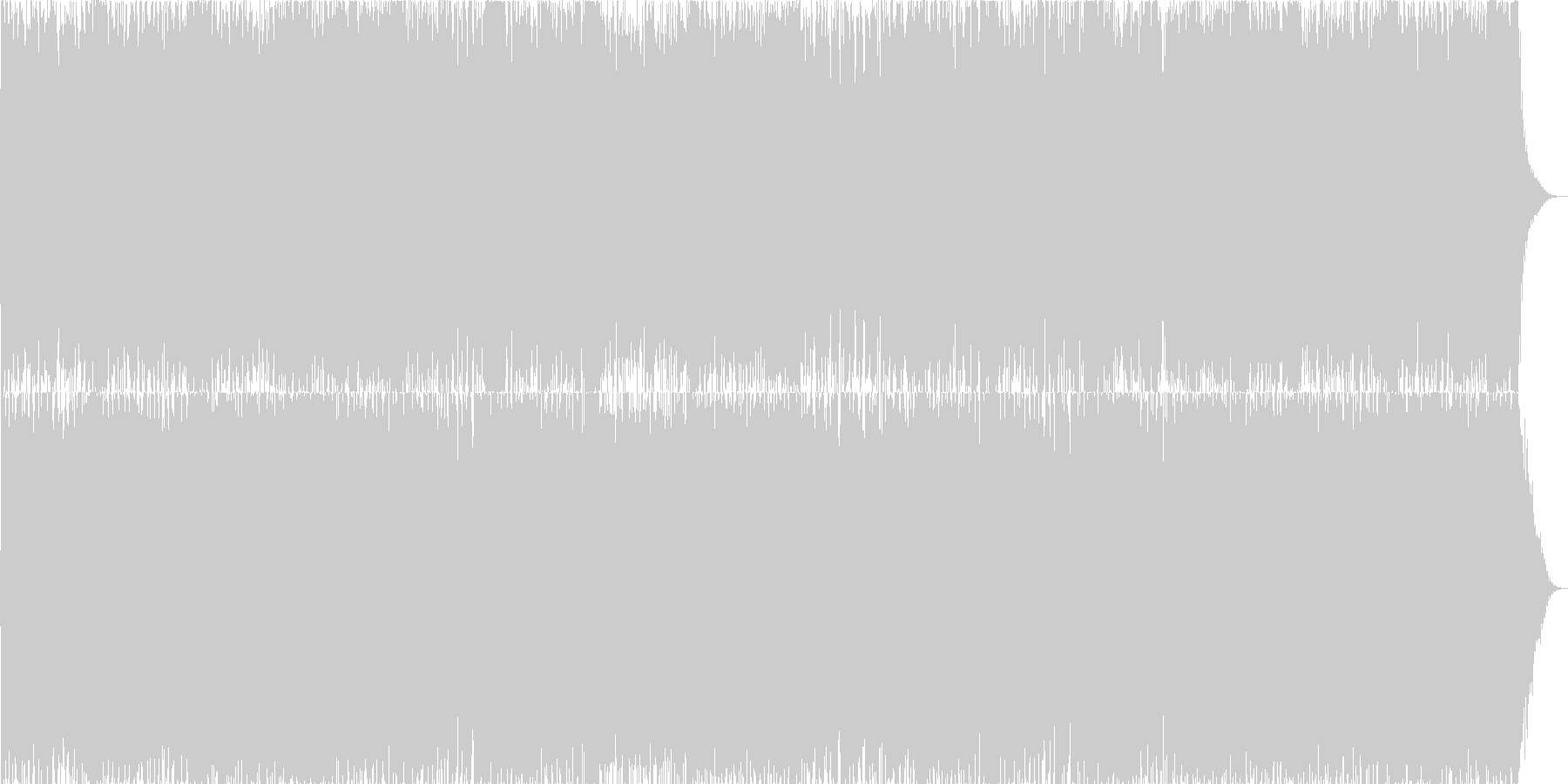ダークファンタジーオーケストラ戦闘曲22の未再生の波形
