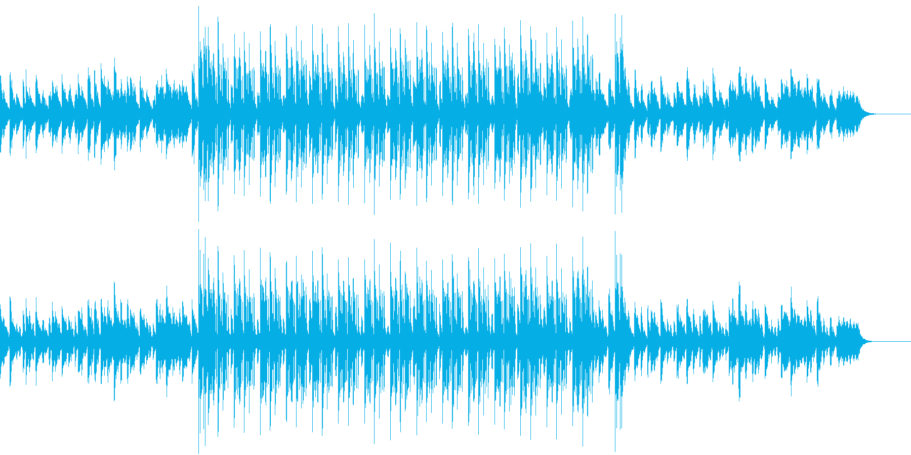 静かな音色の中にも訴えかける旋律のR&Bの再生済みの波形