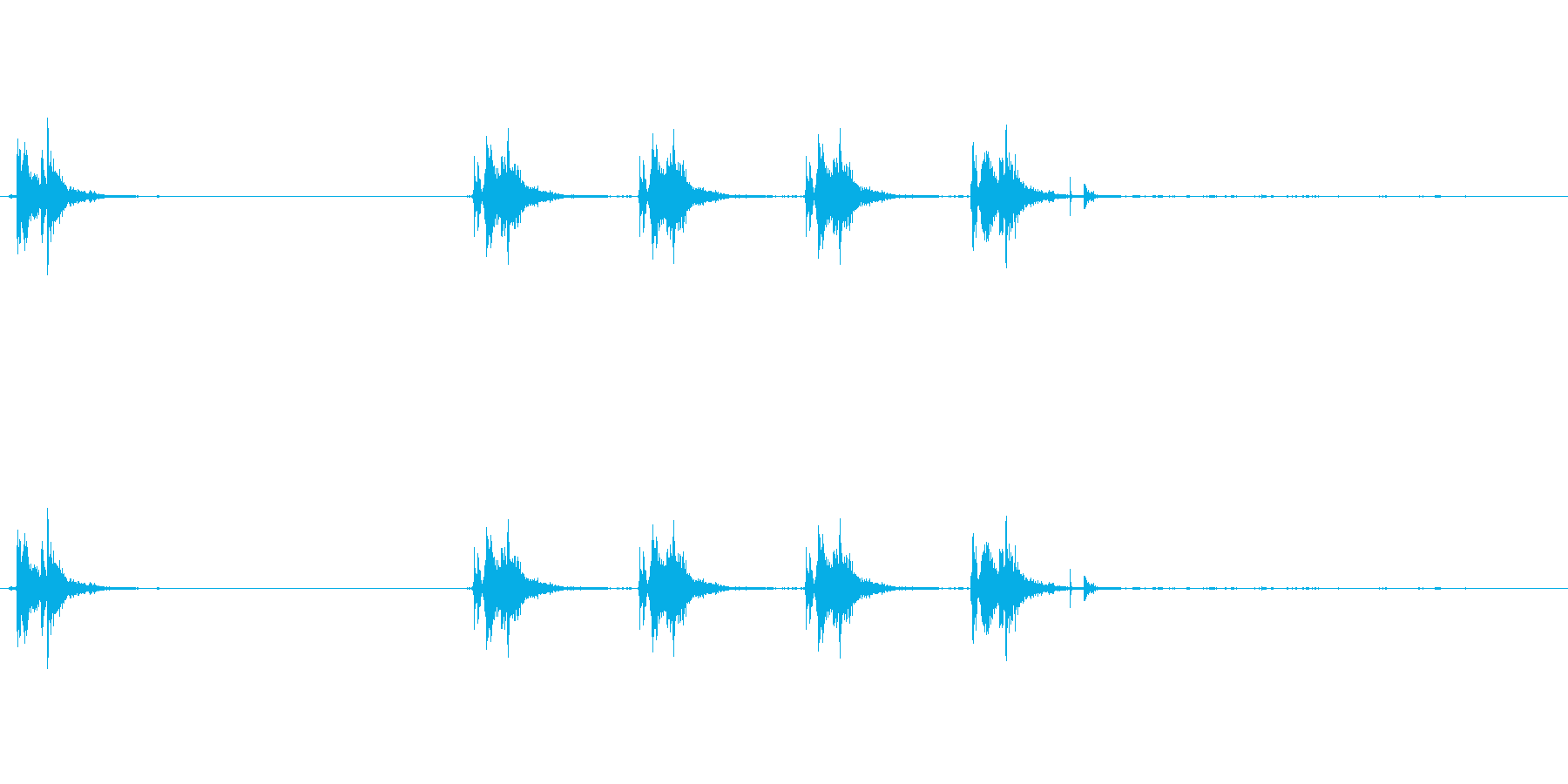 銃の音 (2)の再生済みの波形