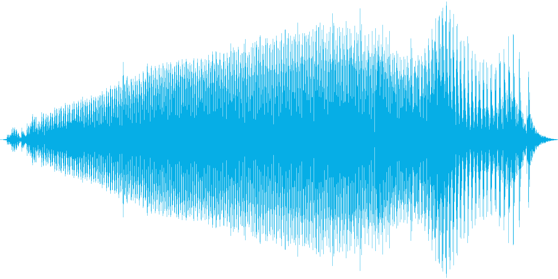 いいえ!女の子の声の再生済みの波形