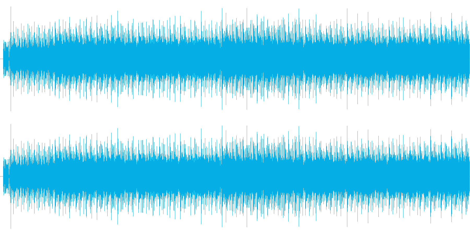 ロックなドラム 馴染みのベースラインの再生済みの波形
