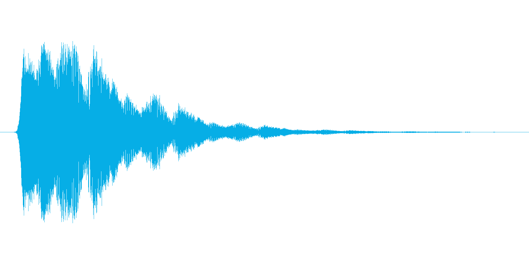 ファミコン風効果音決定音系です 02の再生済みの波形
