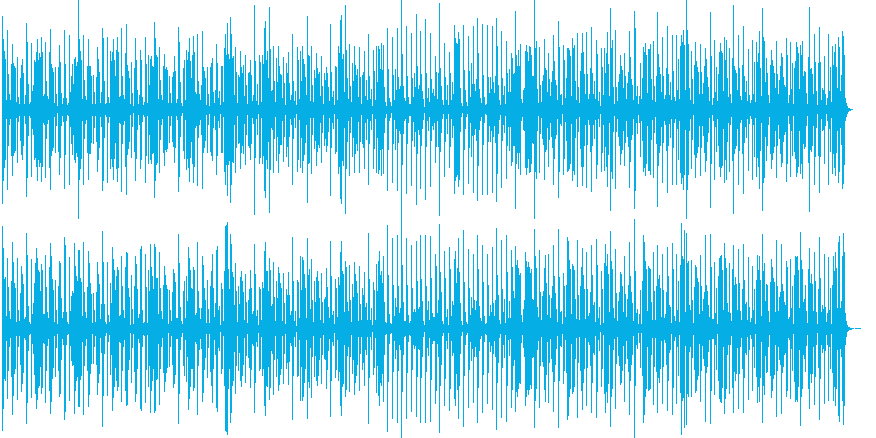 おもちゃの世界のかわいい行進曲・伴奏版の再生済みの波形