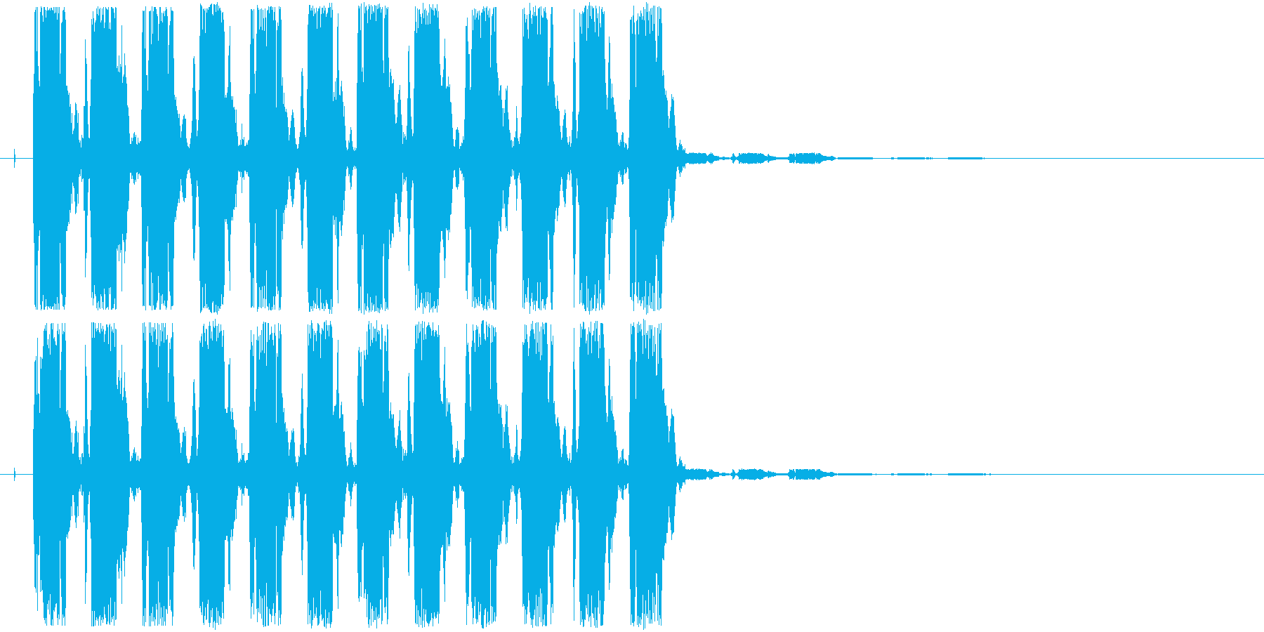 警告音-ydxの再生済みの波形