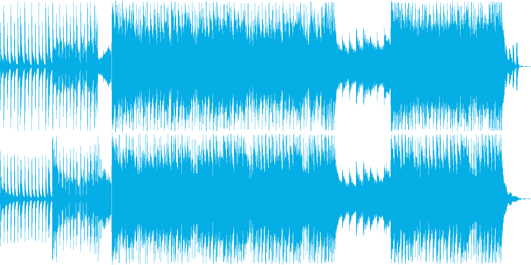 さわやかで爽快なポップな曲!の再生済みの波形