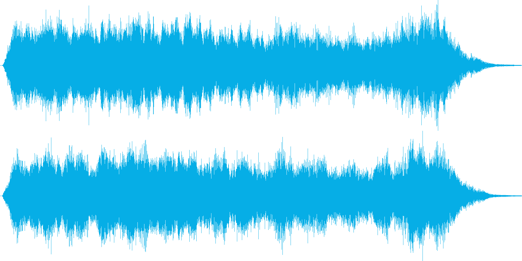 環境音系の効果音です。の再生済みの波形